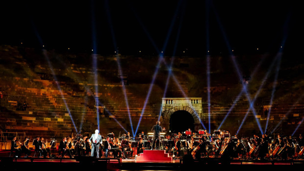 Concierto en el Verona Arena en una imagen de archivo